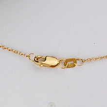 Load image into Gallery viewer, 50% OFF!  .75ct round brilliant cut lab grown diamond necklace in 14k yellow gold