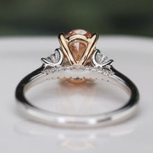 Load image into Gallery viewer, SPECIAL!  2.20ct Fancy Vivid Pink lab grown diamond ring in 14k gold