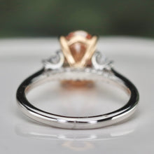 Load image into Gallery viewer, SPECIAL!  2.20ct Fancy Vivid Pink lab grown diamond ring in 14k gold