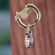 Load image into Gallery viewer, SPECIAL! Lab Grown Diamond huggie drops in 14k yellow gold