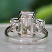 Load image into Gallery viewer, SPECIAL!  4.75ct Pink lab grown diamond ring in 14k white gold