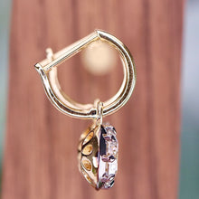 Load image into Gallery viewer, SPECIAL! Lab Grown 3.03ctw E-F/VVS Diamond huggie drops in 14k yellow gold