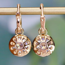 Load image into Gallery viewer, SPECIAL! Lab Grown 3.03ctw E-F/VVS Diamond huggie drops in 14k yellow gold