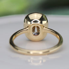 Load image into Gallery viewer, SPECIAL!  3.34ct antique cushion cut lab grown diamond ring in 14k yellow gold