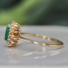 Load image into Gallery viewer, SPECIAL!  Ethiopian green Opal ring in yellow gold