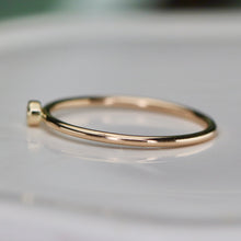 Load image into Gallery viewer, SPECIAL!  Dainty diamond ring in 14k yellow gold