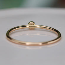 Load image into Gallery viewer, SPECIAL!  Dainty diamond ring in 14k yellow gold