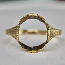 Load image into Gallery viewer, SPECIAL!  Estate Ostby Barton vintage setting in yellow gold