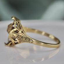 Load image into Gallery viewer, SPECIAL!  Estate Ostby Barton vintage setting in yellow gold