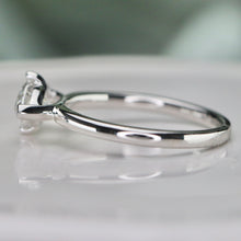 Load image into Gallery viewer, SPECIAL!  1.25ct Marquise cut lab grown diamond solitaire F/VS in 14k white gold