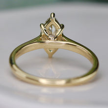 Load image into Gallery viewer, SPECIAL: Lab grown 1ctw diamond marquise ring in 14k yellow gold