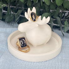 Load image into Gallery viewer, SPECIAL! Sweet Morris the Moose ring dish/holder