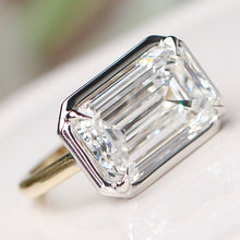Load image into Gallery viewer, MADE TO ORDER: Kaylie setting in 14k yellow and white gold