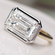 Load image into Gallery viewer, MADE TO ORDER: Kaylie setting in 14k yellow and white gold