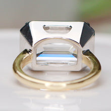 Load image into Gallery viewer, MADE TO ORDER: Kaylie setting in 14k yellow and white gold