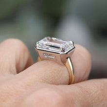 Load image into Gallery viewer, MADE TO ORDER: Kaylie setting in 14k yellow and white gold