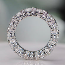 Load image into Gallery viewer, Lab grown diamond 7.15ctw eternity band ring in platinum