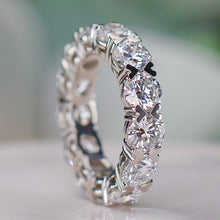 Load image into Gallery viewer, Lab grown diamond 7.15ctw eternity band ring in platinum