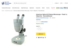 Load image into Gallery viewer, Vintage American Optical Forty Microscope