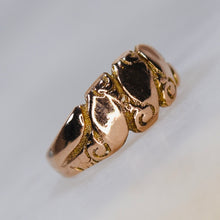 Load image into Gallery viewer, Antique Victorian rose gold ring