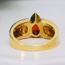 Load image into Gallery viewer, Find the perfect vintage garnet ring for any occasion on our website. Our antique and contemporary garnet rings have been hand selected for quality and desirability.