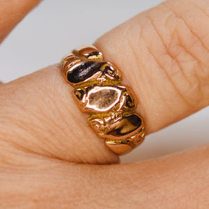 Antique Victorian rose gold ring