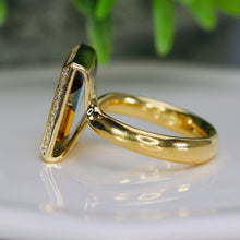 Load image into Gallery viewer, Chocolate Box ring by Andrew Geoghegan in 18k yellow gold