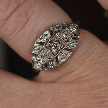 Load image into Gallery viewer, Vintage diamond ring in 14k gold from Manor Jewels