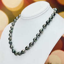 Load image into Gallery viewer, Tahitian baroque pearl strand with 14k white gold clasp