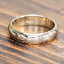 Load image into Gallery viewer, Vintage gold band in 14k white gold