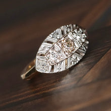 Load image into Gallery viewer, Vintage diamond ring in 14k gold from Manor Jewels