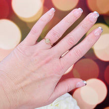 Load image into Gallery viewer, Hexagonal diamond ring in 14k yellow gold